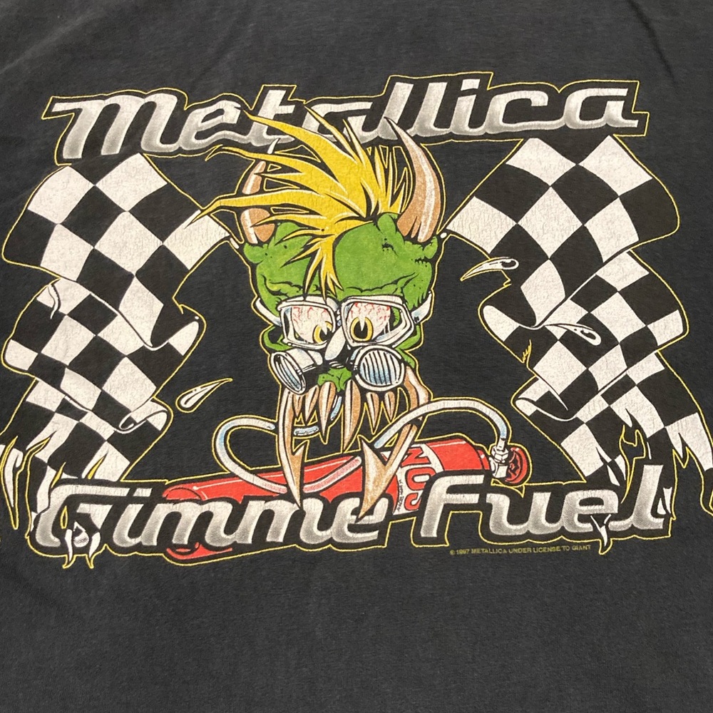 VTG Metallica Gimme Fuel Band Long-sleeve shirt Size XL
